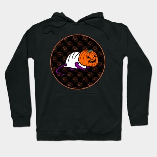 Halloween Horror Rat Dark Round Hoodie